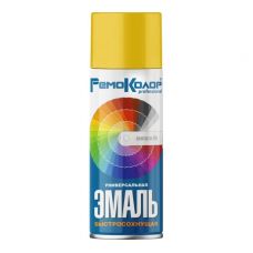 Эмаль универсальная акриловая, ЖЕЛТАЯ, 520мл