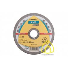 Круг отрезной по металлу 125х1,6х22 Kronenflex по цене 100₽
