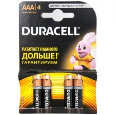 Батарейка Duracell LR03, тип ААА  (1 упак)